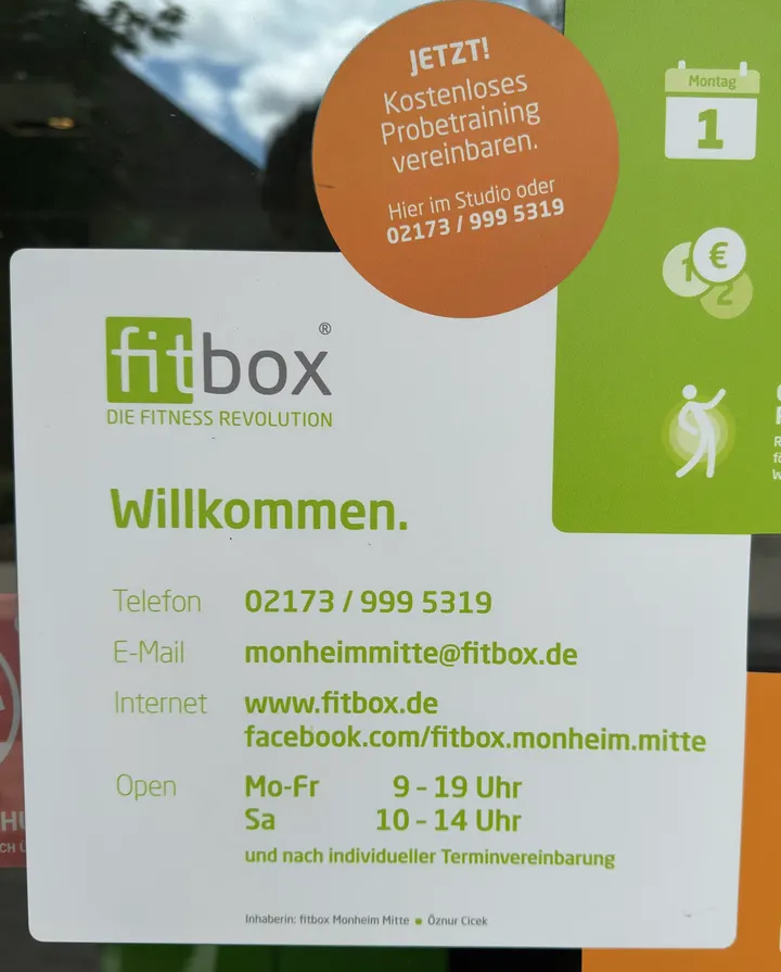 fitbox Heinestraße — Boxen in Monheim Mitte, Monheim am Rhein