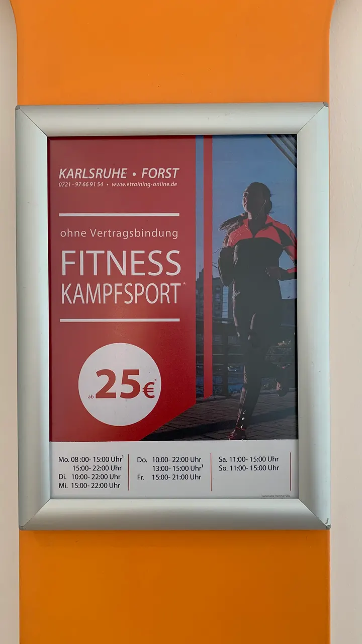 e-training fitnessclub Premium Plus — fitnessstudio in Karlsruhe — 3