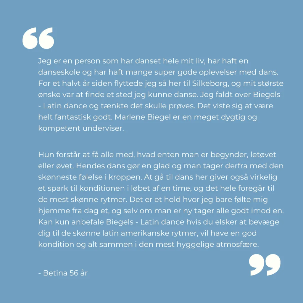 Biegel's Latin Dance Fitness — træningsstudio-studio i Silkeborg — bild 5