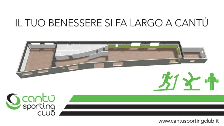 Cantù Sporting Club — Palestre a Cantù