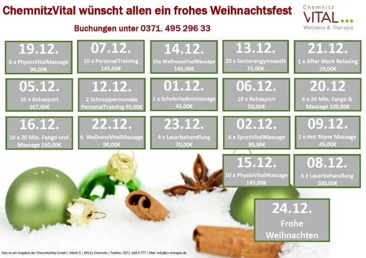 ChemnitzVital Wellness & Therapie GmbH — wellness-studio in Zentrum, Chemnitz — 2