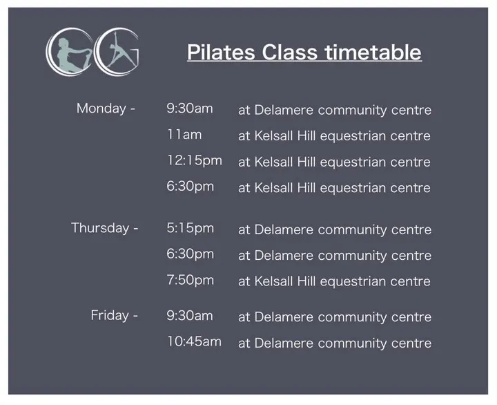 Cg Pilates — pilates-studio in Delamere and Oakmere, Tarporley — 2