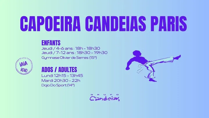 Capoeira Candeias Paris — Arts martiaux à Paris 14e Arrondissement, Paris