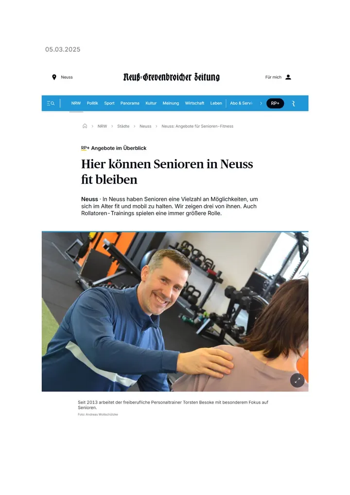 Torsten Besoke Personal Training — pt-studio in Neuss — 4