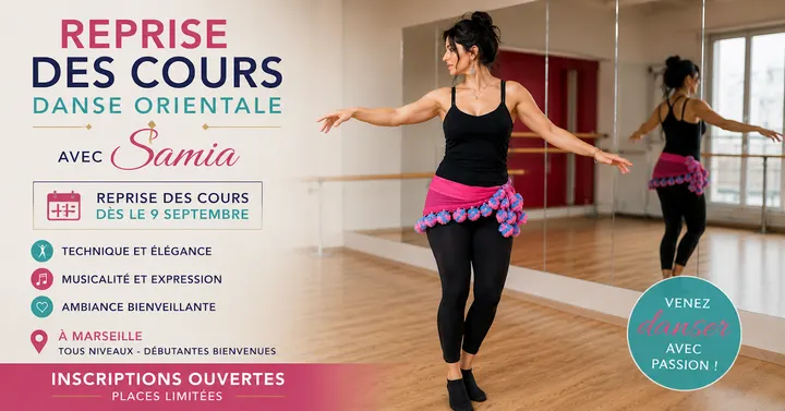 Danse Orientale Marseille Samia Benkhaled — danse-studio à Marseille — 5