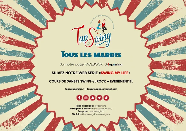 Tap Swing and Co — Danse à Bordeaux Maritime, Bordeaux