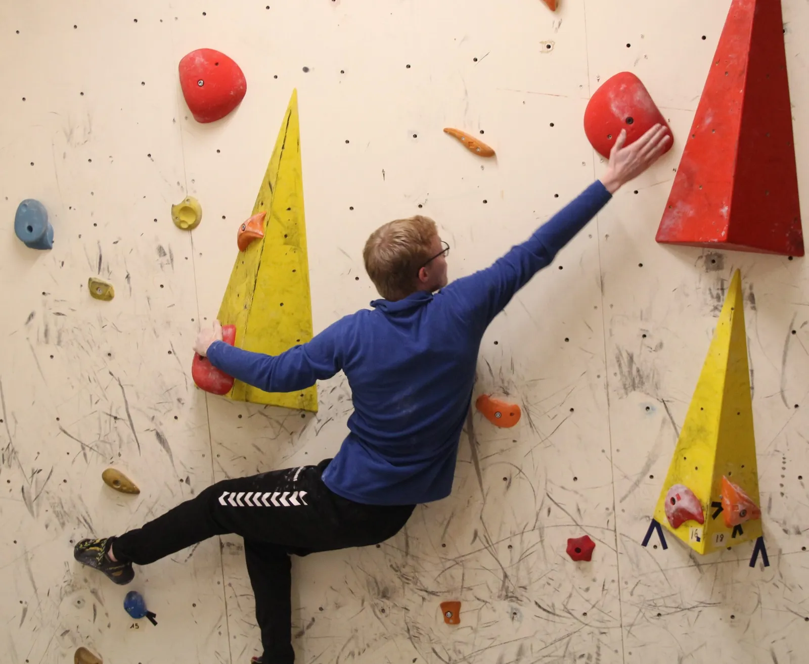 Odense Klatreklub — climbing-studio i Snap-ind, Odense