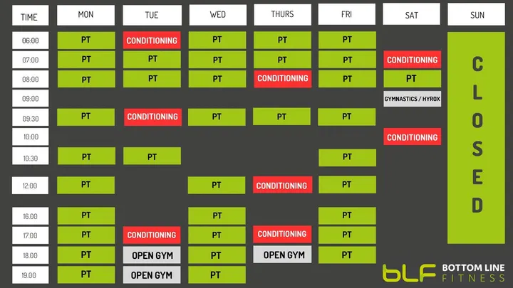 Bottom Line Fitness — Fitness Studio in Derby