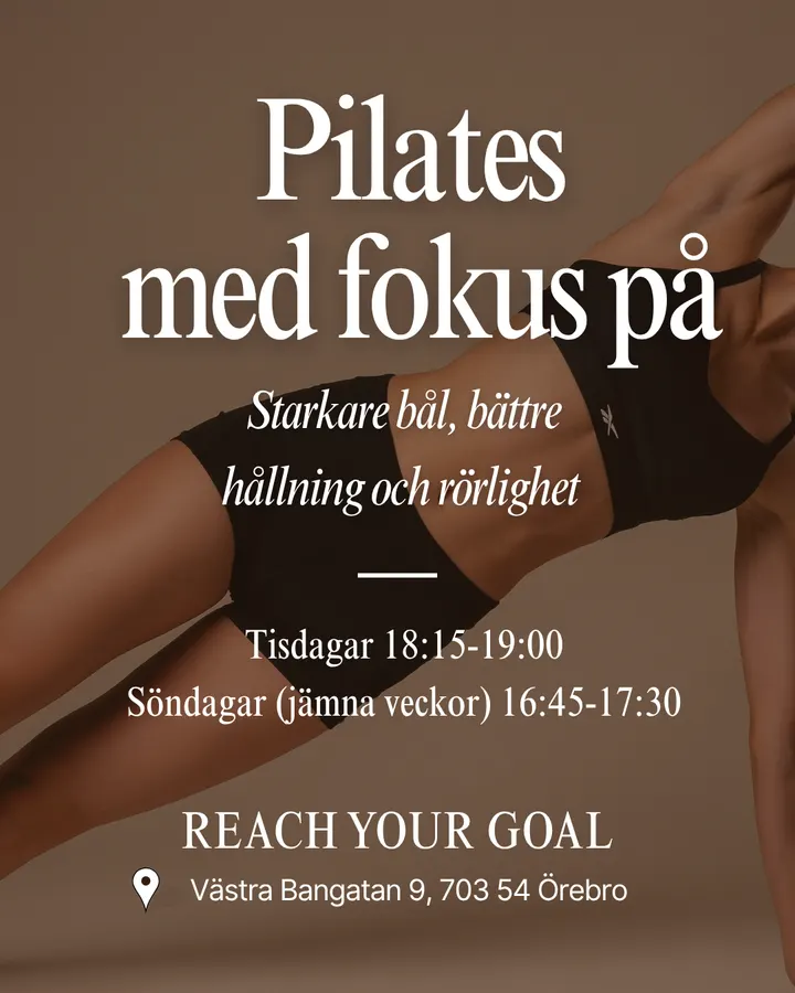 Reach Your Goal — pt-studio i Holmen, Örebro — 2