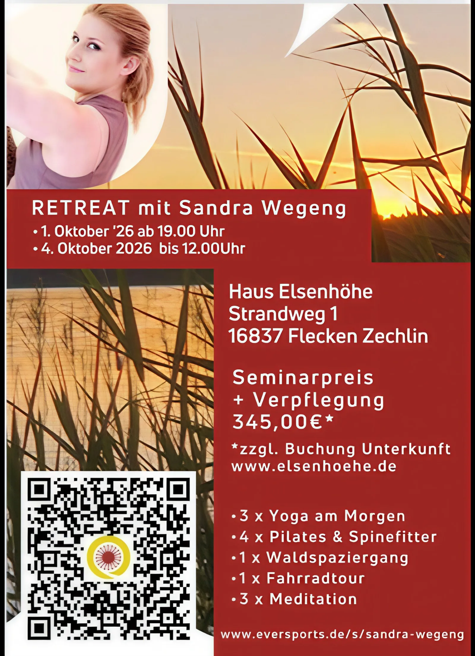 Sandra Wegeng — pilates-studio i Rheinsberg — 2