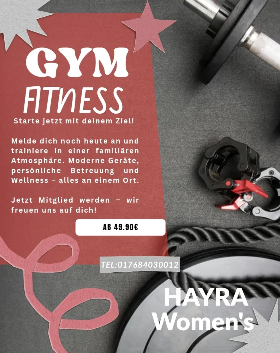Hayra Women´s Fitness — träningsstudio i Nürnberg — 2