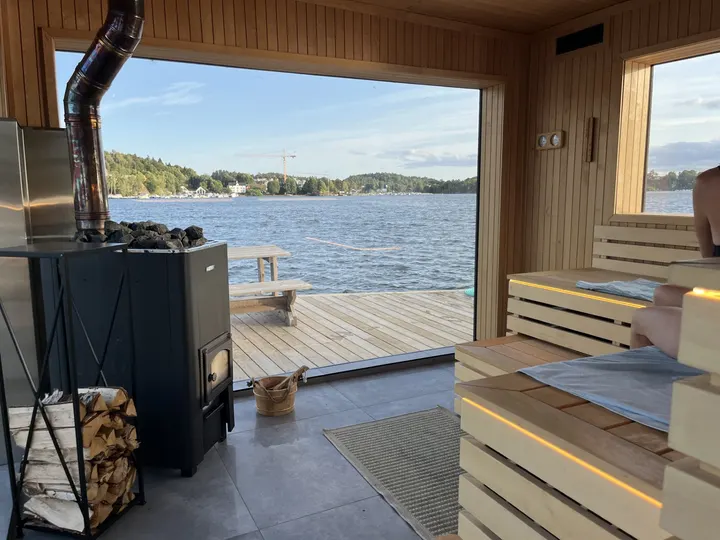 Biestø båt badstue — Recovery i Biestø, Arendal