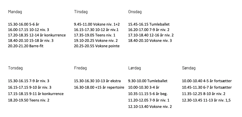 Balletværket Frederiksberg Bülowsvej — dans-studio i Frederiksberg — bild 5