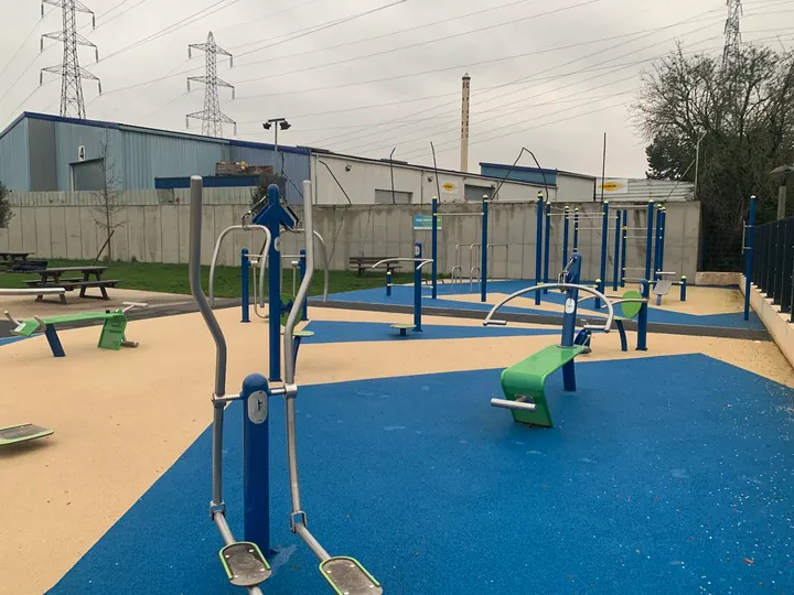 Parc Street workout — Callisthénie à L'Île-Saint-Denis