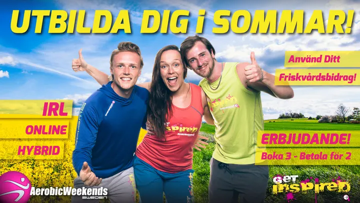 AerobicWeekends Sweden — bootcamp-studio i Ingespjuta, Eskilstuna — 2