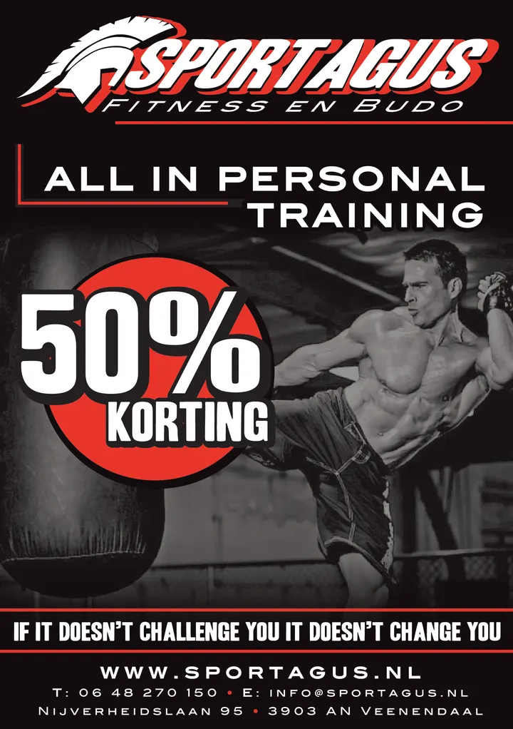 Sportagus — kickboksen-studio in Veenendaal — 2
