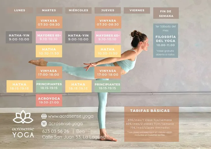 Acrosense Yoga Studio & Acroyoga Tenerife — yoga-studio i El Cubanito, La Laguna