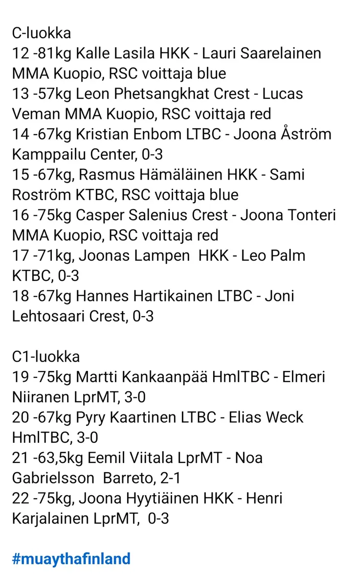 Kotka Thaiboxing Club — kamppailulajit-studio – Kotka — 3