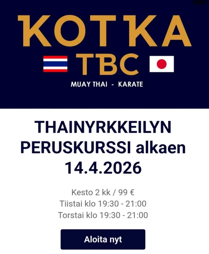 Kotka Thaiboxing Club — kamppailulajit-studio – Kotka — 5