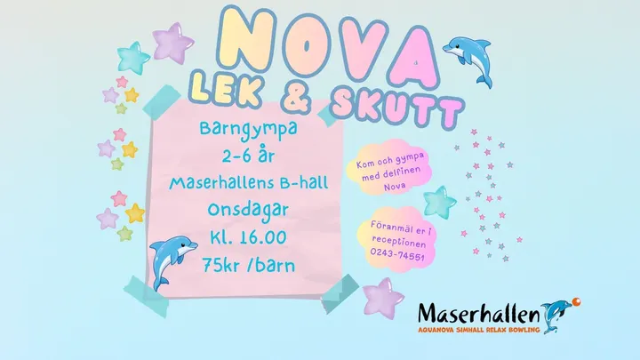 Maserhallen & Aqua Nova — Träningsstudio i Borlänge