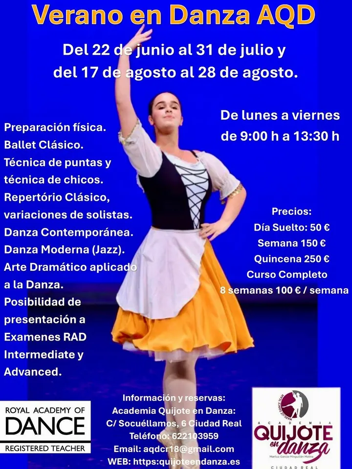 Academia Quijote En Danza — baile-studio en Los Ángeles, Ciudad Real — 2