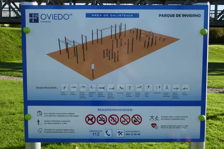 Parque de Calistenia — calisthenics-studio en Parque de Invierno, Oviedo — 3