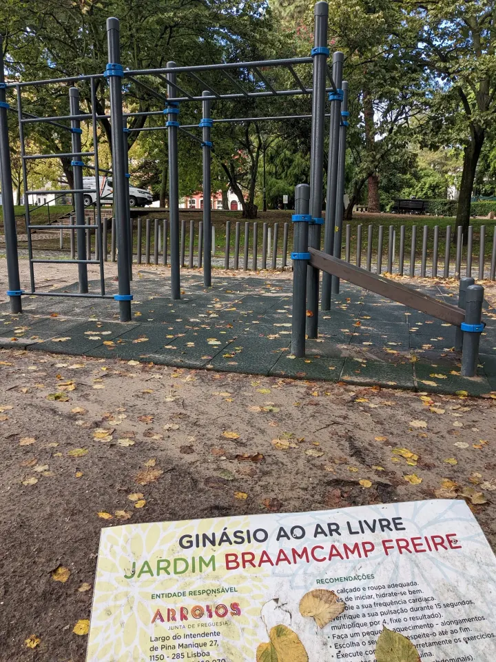 Ginásio ao Ar Livre de Alfornelos — ginásio-studio em Lisboa — 2
