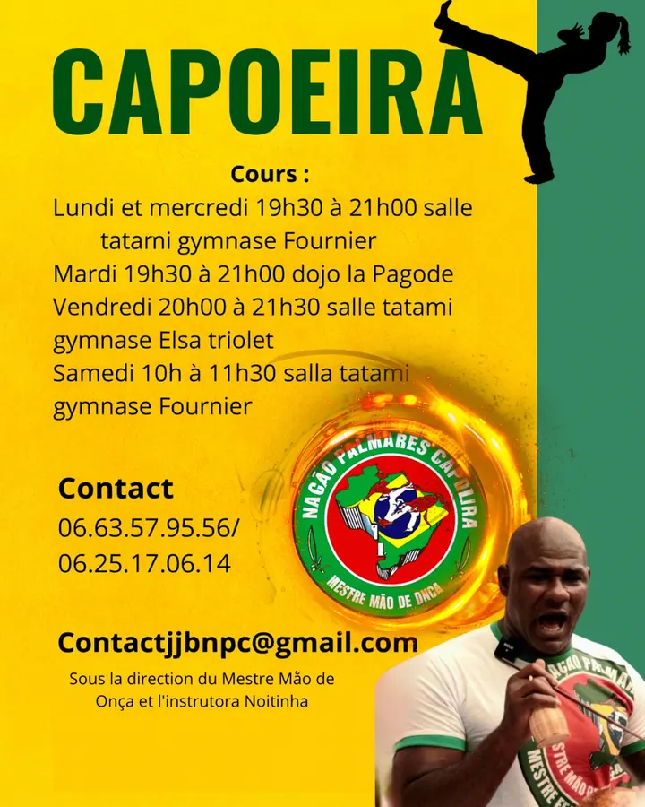 Nação Palmares Capoeira France — Arts martiaux à Amiens