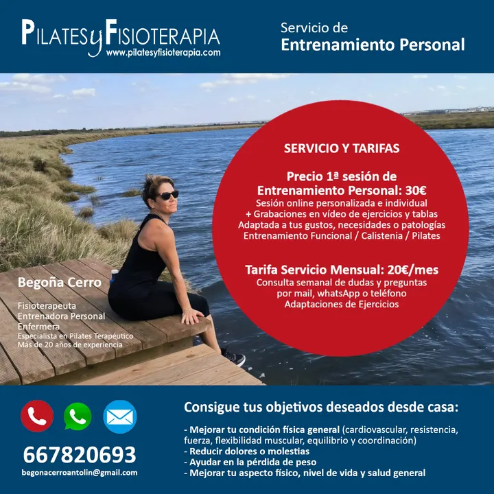 Pilates y Fisioterapia - Begoña Cerro — Pilates en Mejostilla, Cáceres