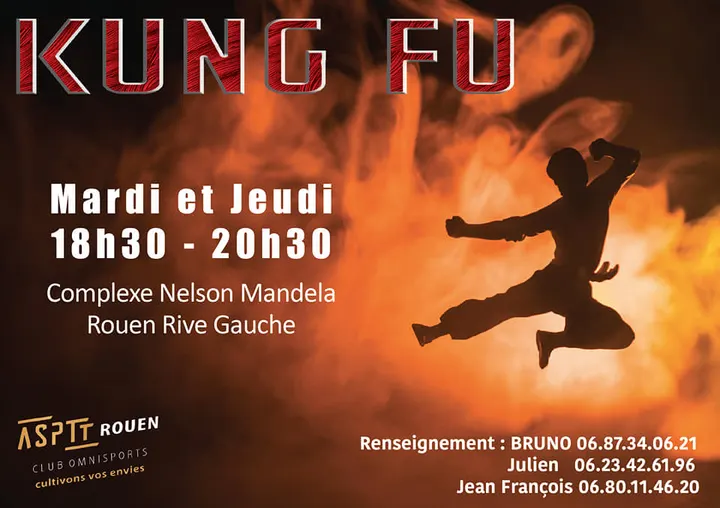 ASPTT ROUEN KUNG-FU — arts martiaux-studio à Rouen — 3