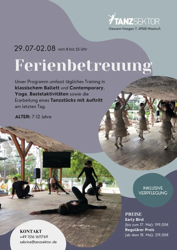 Tanzsektor — tanz-studio in Wiesloch — 2