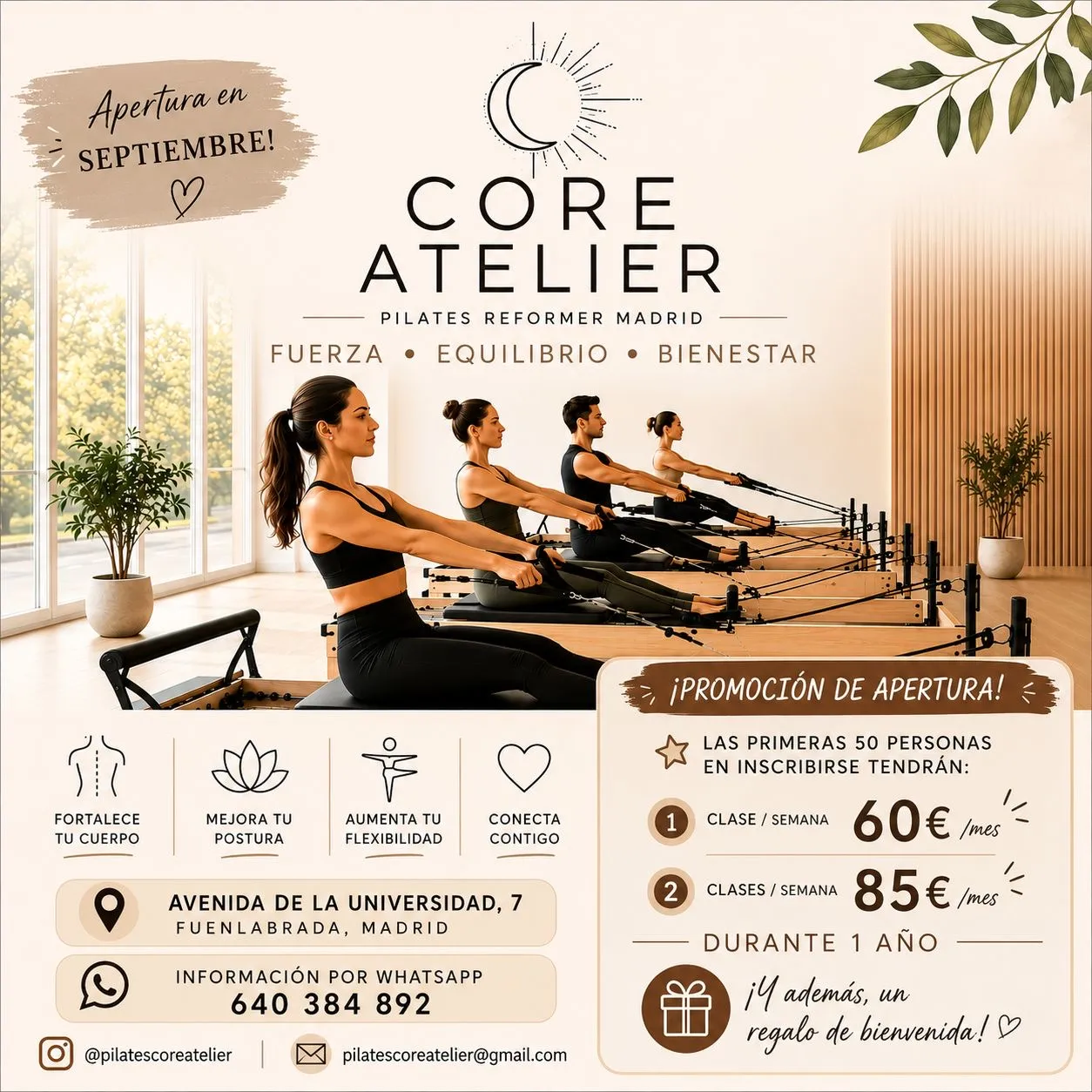Pilates Core Atelier — pilates-studio en El Vivero, Fuenlabrada — 2
