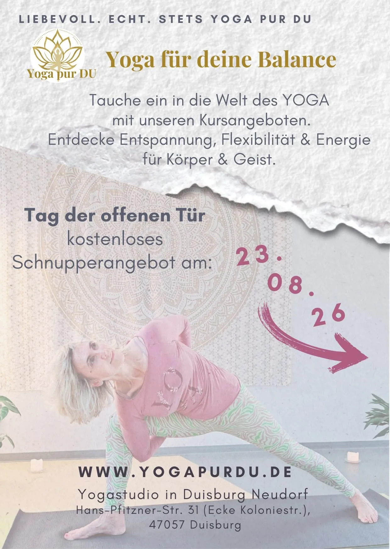Yoga pur DU — yoga-studio i Duisburg — 2