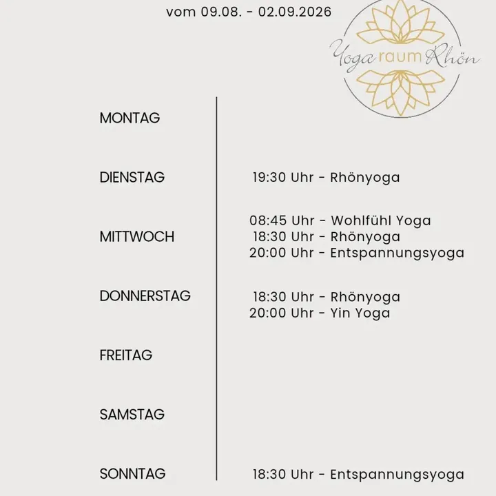 Yogaraum Rhön — yoga-studio in Poppenhausen (Wasserkuppe) — 2
