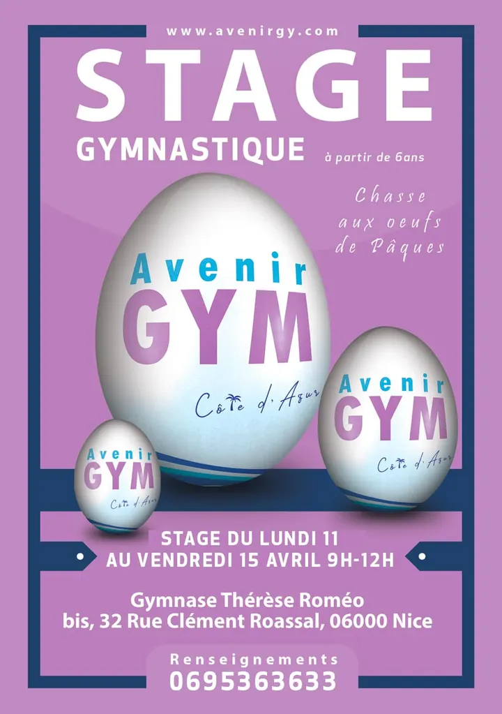 Avenir Gym Côte d'Azur Gymnastique artistique — salle de fitness-studio à Carabacel, Nice — 3