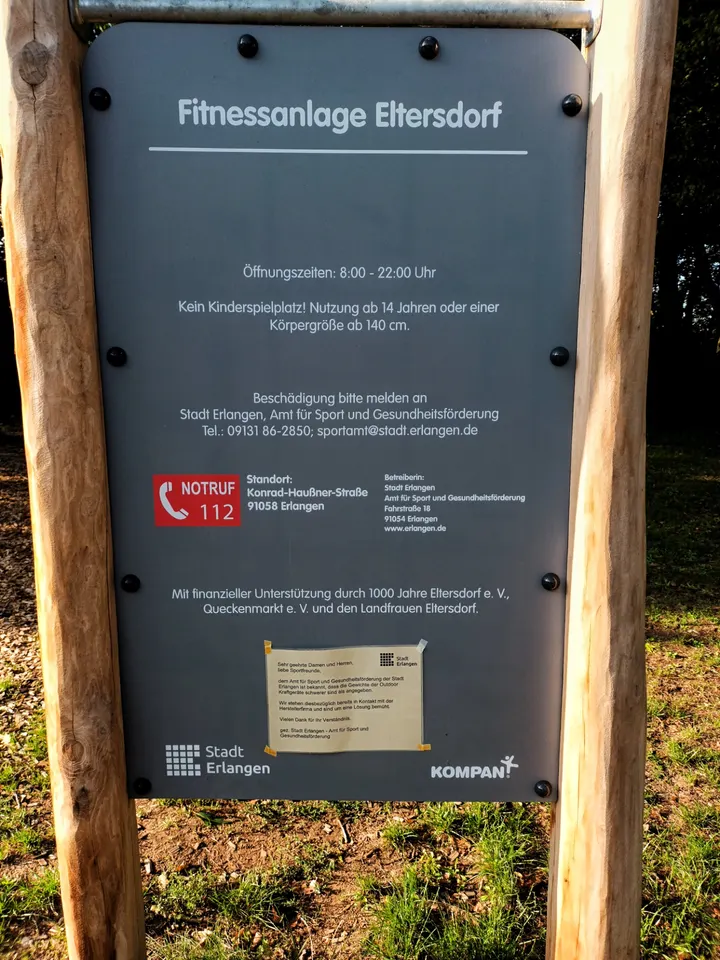 Fitnessanlage Eltersdorf — fitnessstudio in Königsmühle, Erlangen — 3