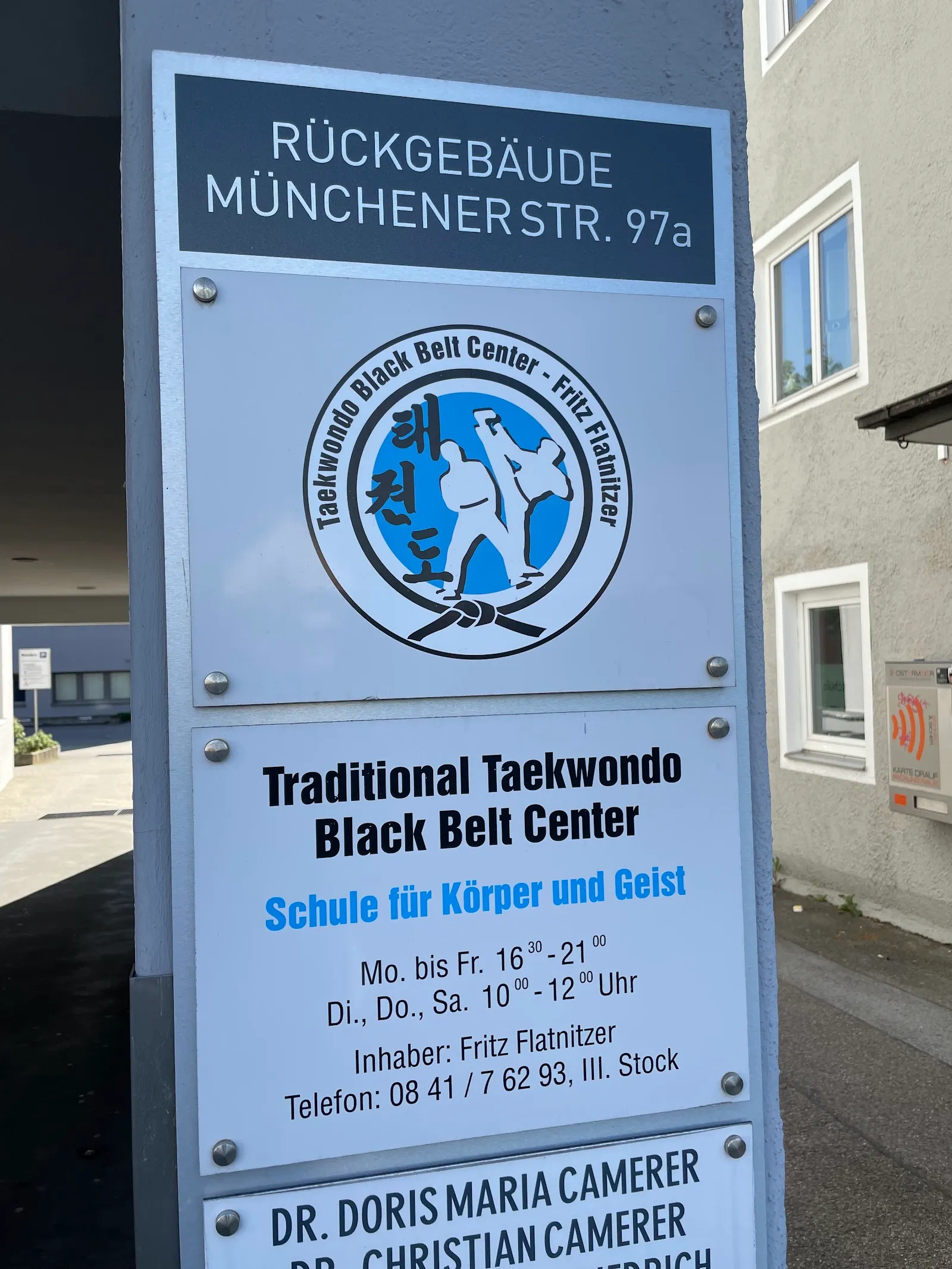 Taekwondo-Center Fritz — kampfsport-studio in Bahnhofsviertel, Ingolstadt — 2