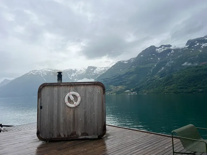 Heit Sørfjorden Sauna — recovery-studio i Nedre Børve, Hovland — 2
