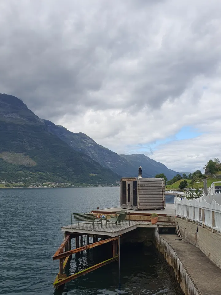 Heit Sørfjorden Sauna — recovery-studio i Nedre Børve, Hovland — 3