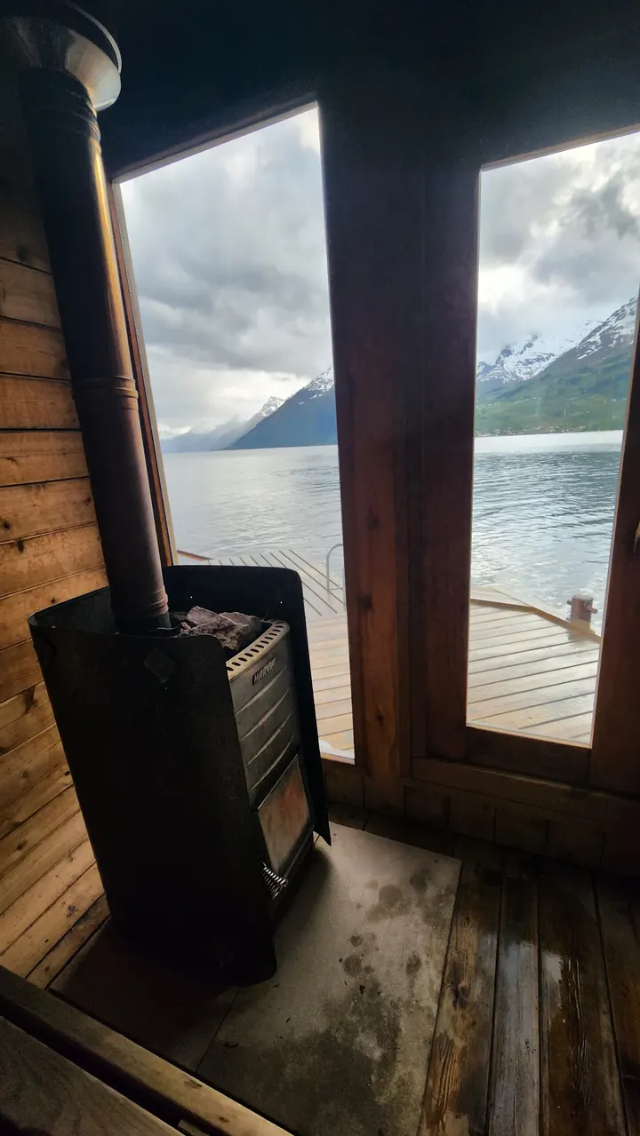 Heit Sørfjorden Sauna — recovery-studio i Hovland — 5
