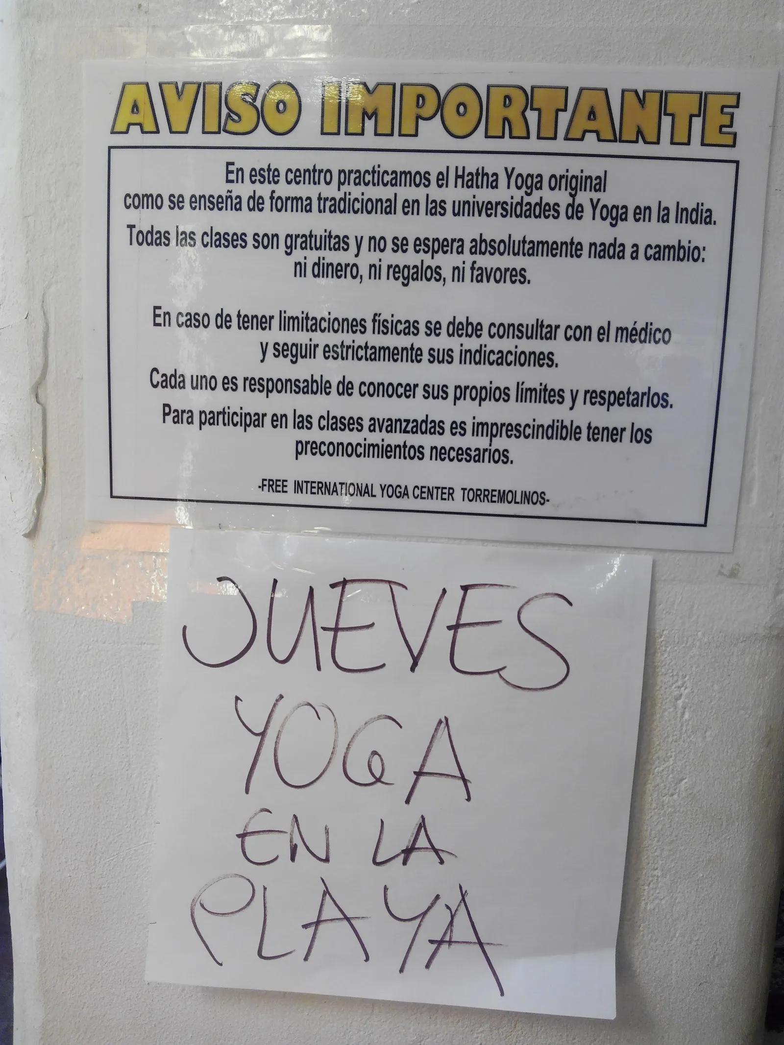 FREE INTERNATIONAL YOGA CENTER — yoga-studio en Torremolinos — 3