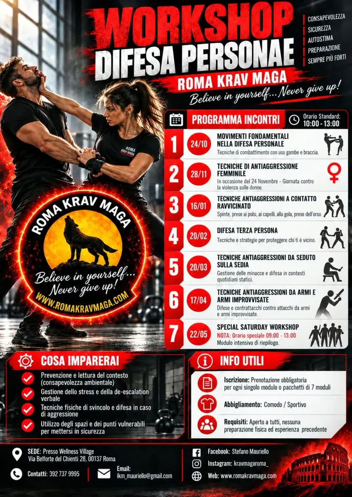 Krav Maga Roma Talenti — arti marziali-studio a Roma — 4