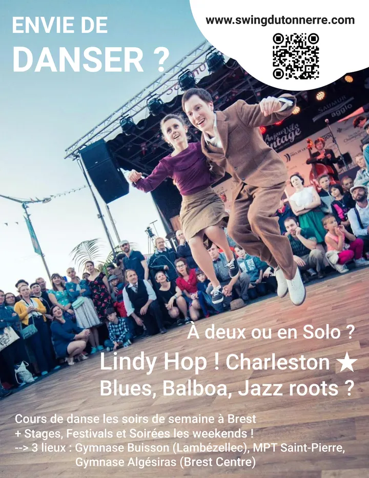 Swing du Tonnerre - Cours de danse - BREST Centre — Danse à Brest-Centre, Brest