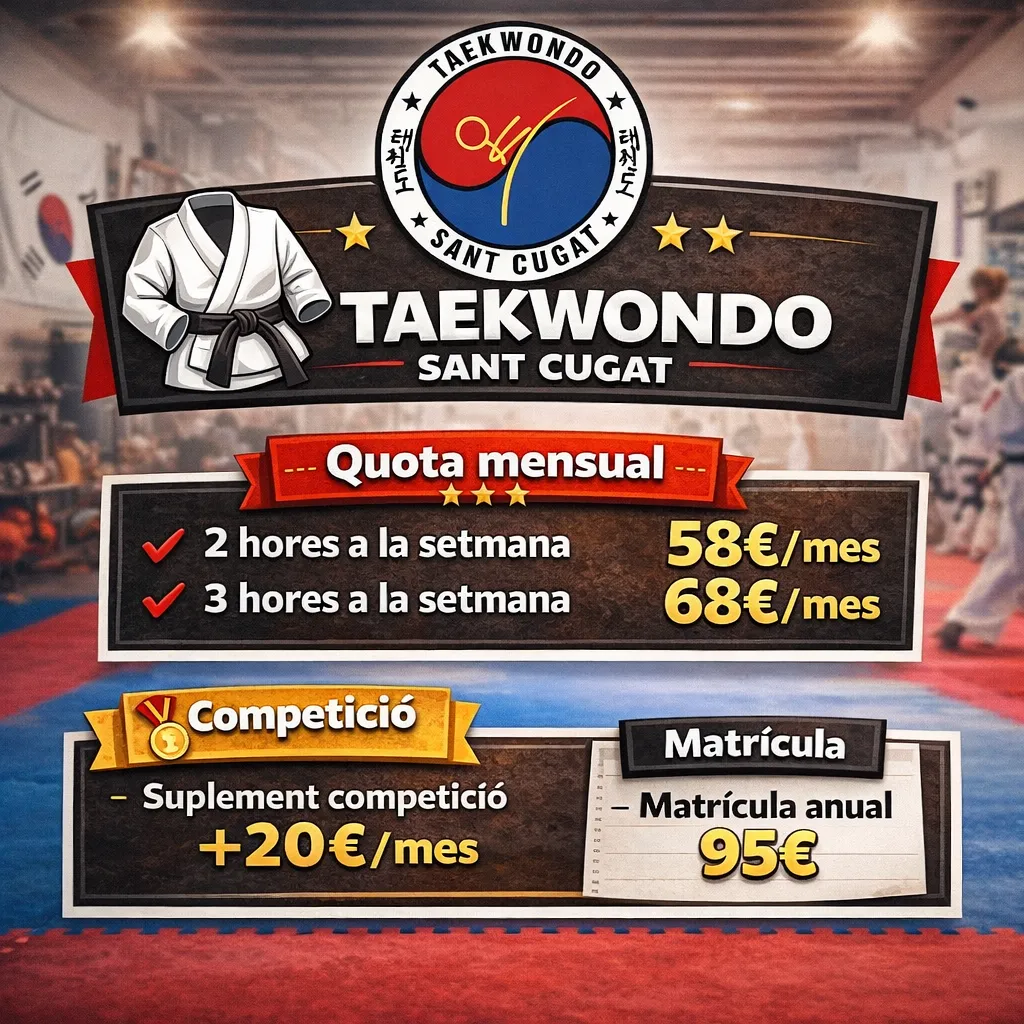 Taekwondo Sant Cugat — artes marciales-studio en Sant Cugat del Vallès — 5
