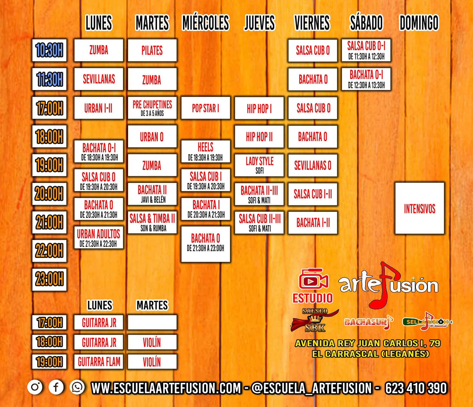Escuela ArteFusion Leganés — baile-studio en Madrid — 3