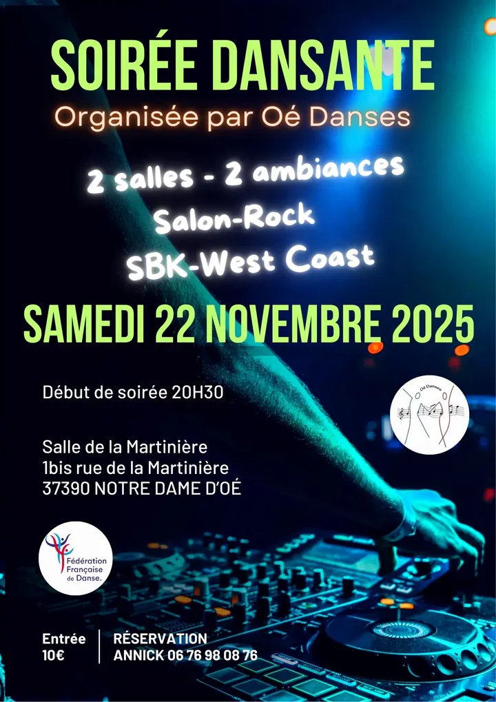 Oé Danses — danse-studio à La Martinière, Notre-Dame-d'Oé — 3
