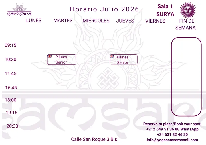 Yoga Samsâra Conil — yoga-studio en Conil de la Frontera — 2