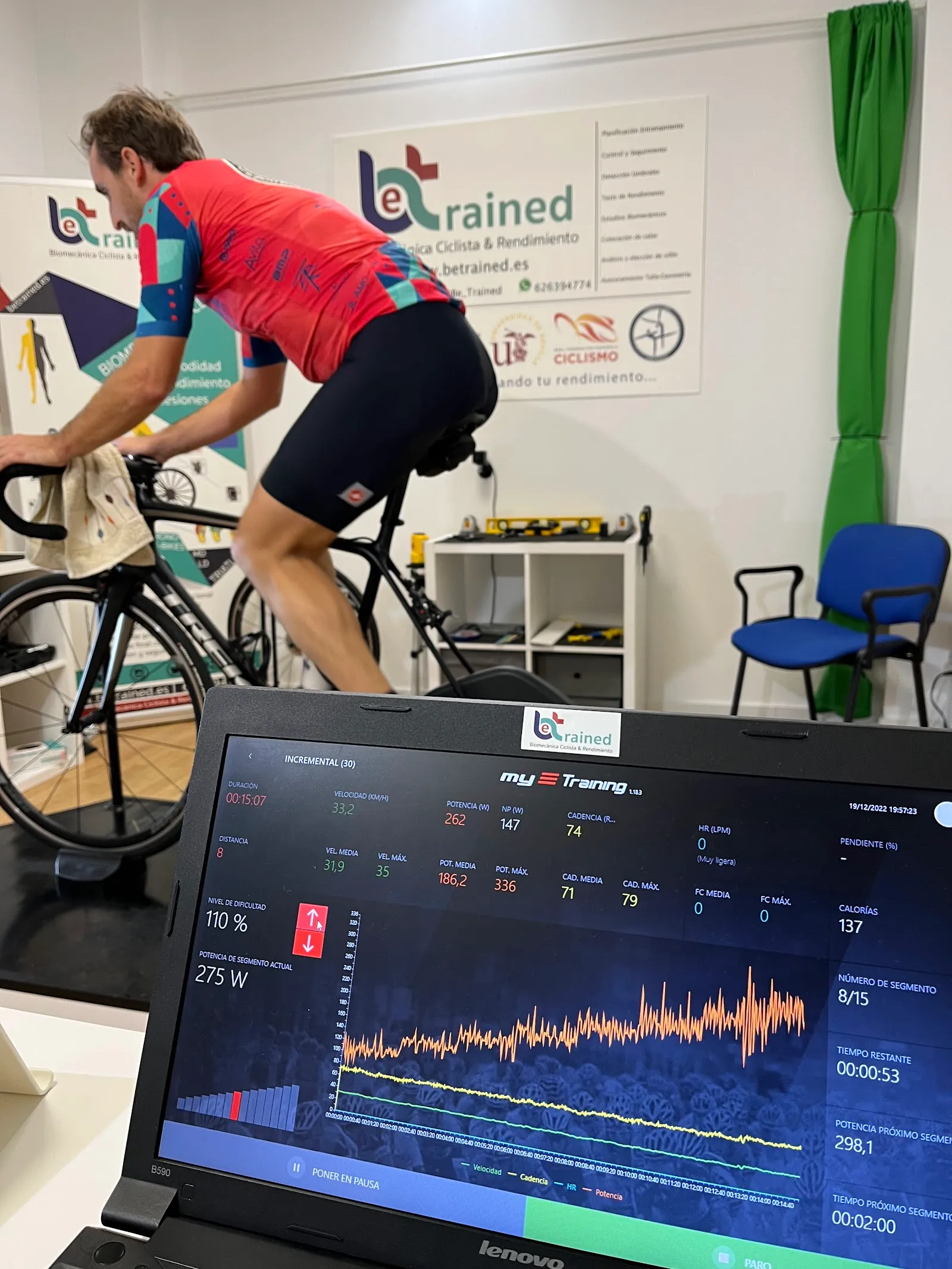 Be Trained - Biomecánica Ciclista & Rendimiento — ciclismo-studio en Los Albarizones, Jerez de la Frontera — 3