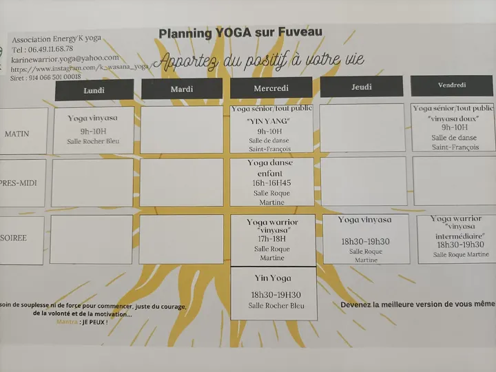 Energy'k Yoga — yoga-studio à Fuveau, Marseille — 2