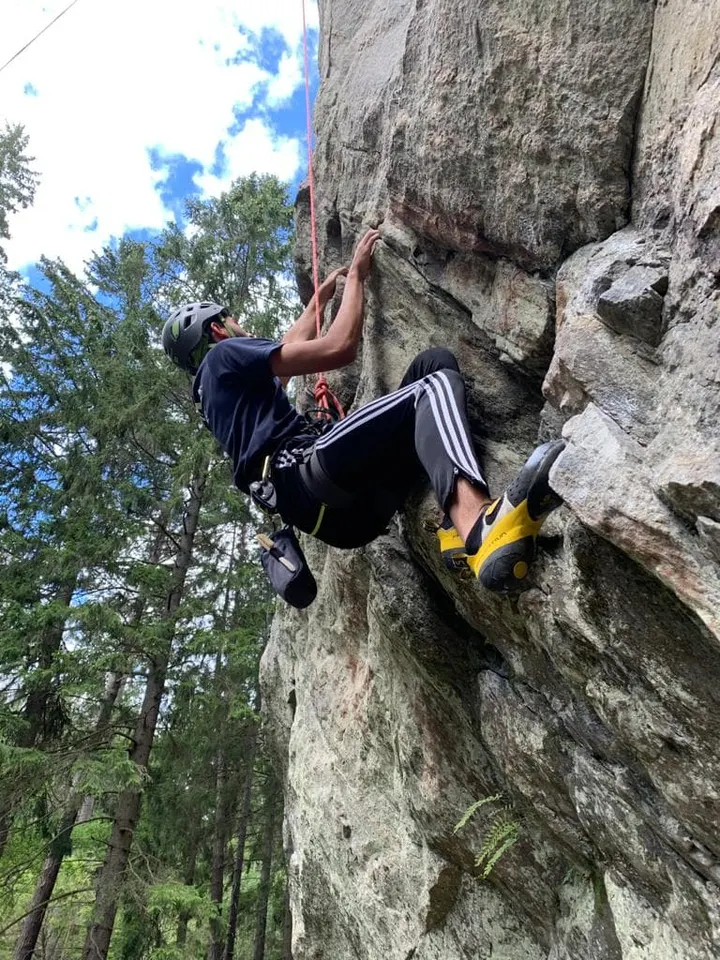 MHM Klätterförening — Climbing in Brandbergen